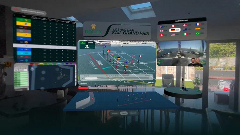 SailGP RaceScape XR:Apple Vision Pro上的沉浸式帆船赛事体验 – 93913-元宇宙&AI信息与产业服务