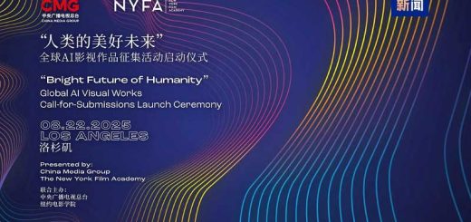 “人类的美好未来” 全球AI影视作品征集活动好莱坞启动 中美携手共探科技与艺术融合新路径 – 93913-元宇宙&AI信息与产业服务